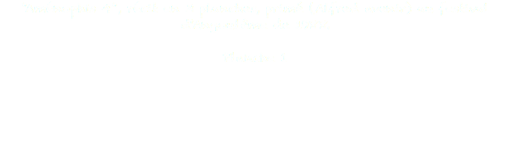 "Aménophis 4", récit en 3 planches, primé (Alfred avenir) au festival d'Angoulême de 1988. Planche 1